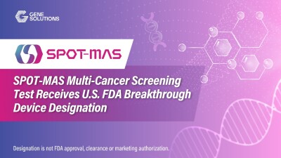 SPOT-MAS Multi-Cancer Screening Test Receives U.S. FDA Breakthrough Device Designation