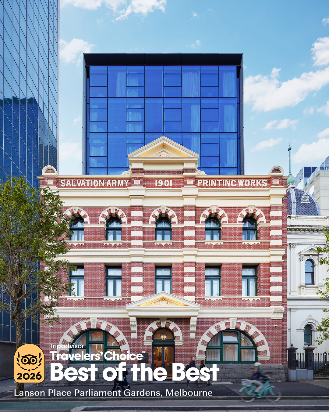 Lanson Place Celebrates Its Strongest Ever Performance At Tripadvisor's 2026 Travellers' Choice Awards