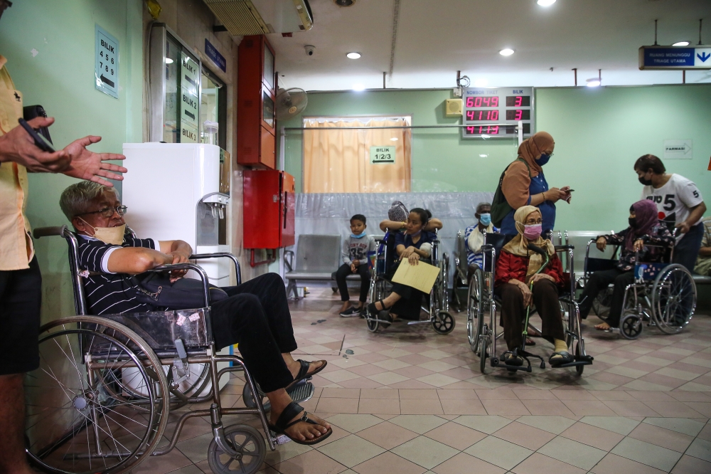 Healthcare must be treated as national infrastructure — not an afterthought. — Picture by Yusof Mat Isa