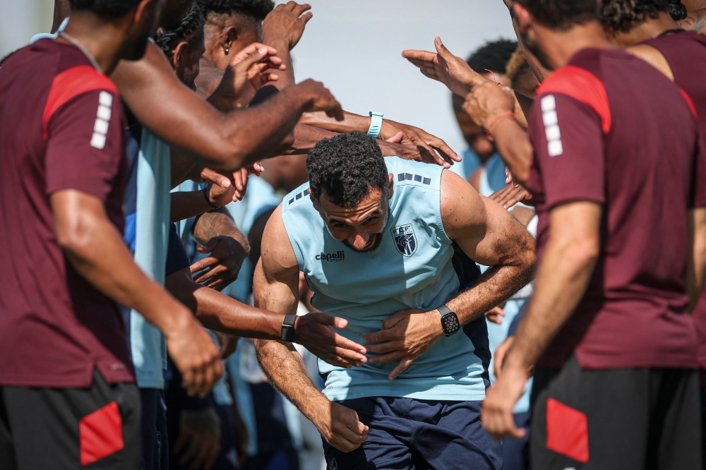 Cabo Verde’s defender Pico Lopes takes part in a training session during the 2026 World Cup tournament at Waters Sportsplex in Tampa, Florida on June 18, 2026. — AFP pic