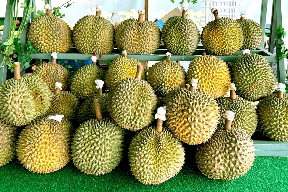 The durian season is in full swing. — Picture by CK Lim
