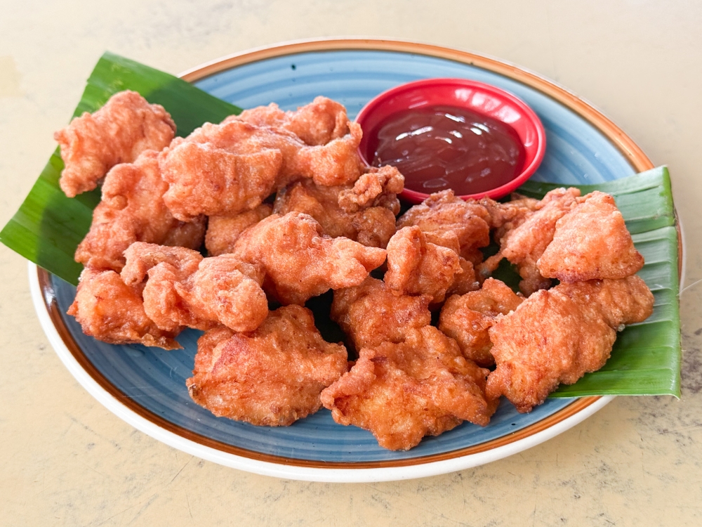 Nam Yu Chicken Bites is worth the wait to snack on their juicy bits of fried chicken. — Picture by Lee Khang Yi