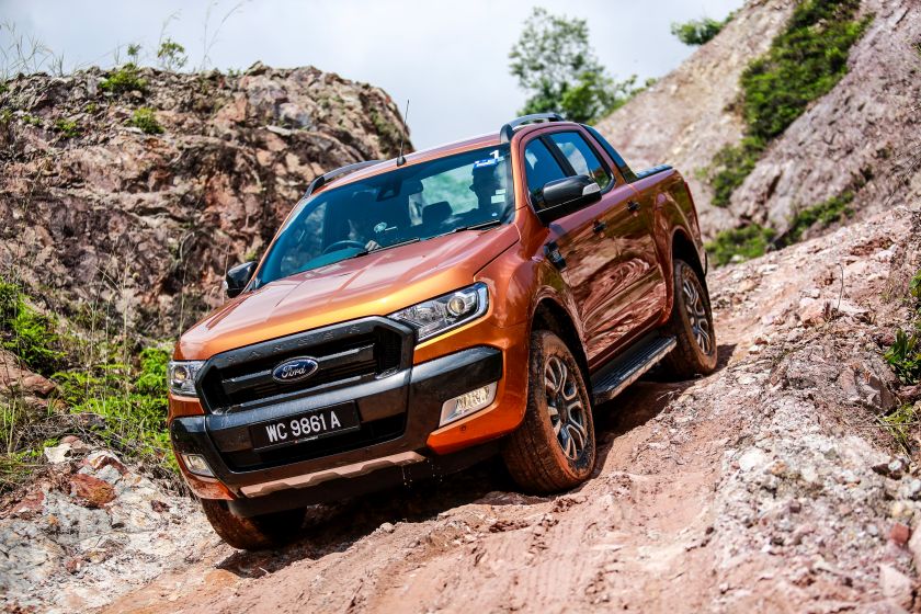 The Ranger also boasts the Hill Descent Control feature, usually found on more expensive SUVs. — Picture courtesy of Ford Malaysia