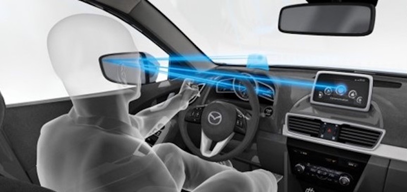 Harman demonstrates first pupil-based driver monitoring system. u00e2u20acu201d Harman pic