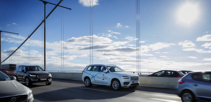 A Volvo XC90 Drive Me test vehicle. u00e2u20acu201d AFP pic