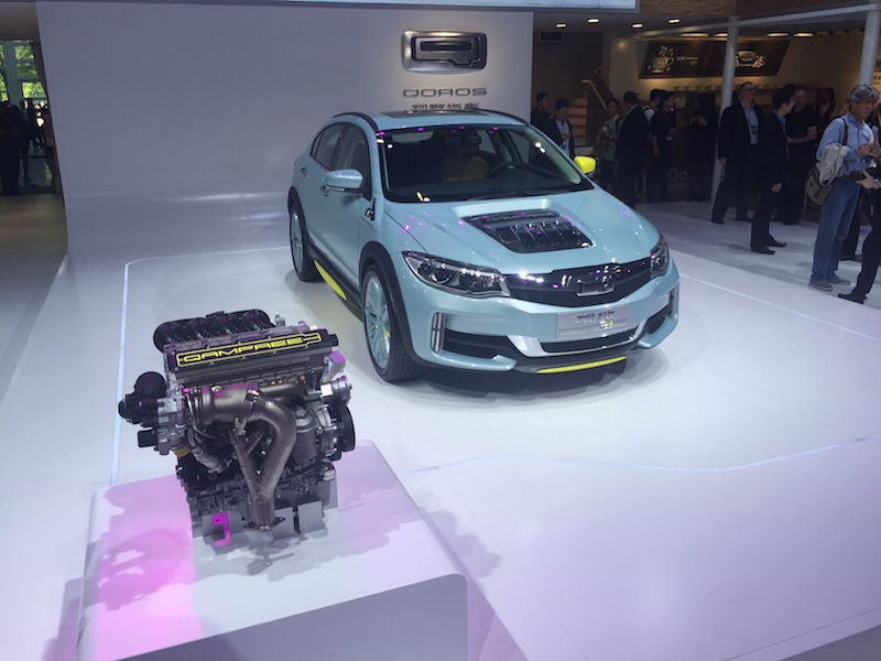 The Koenigsegg ValveFree engine. u00e2u20acu201d AFP pic