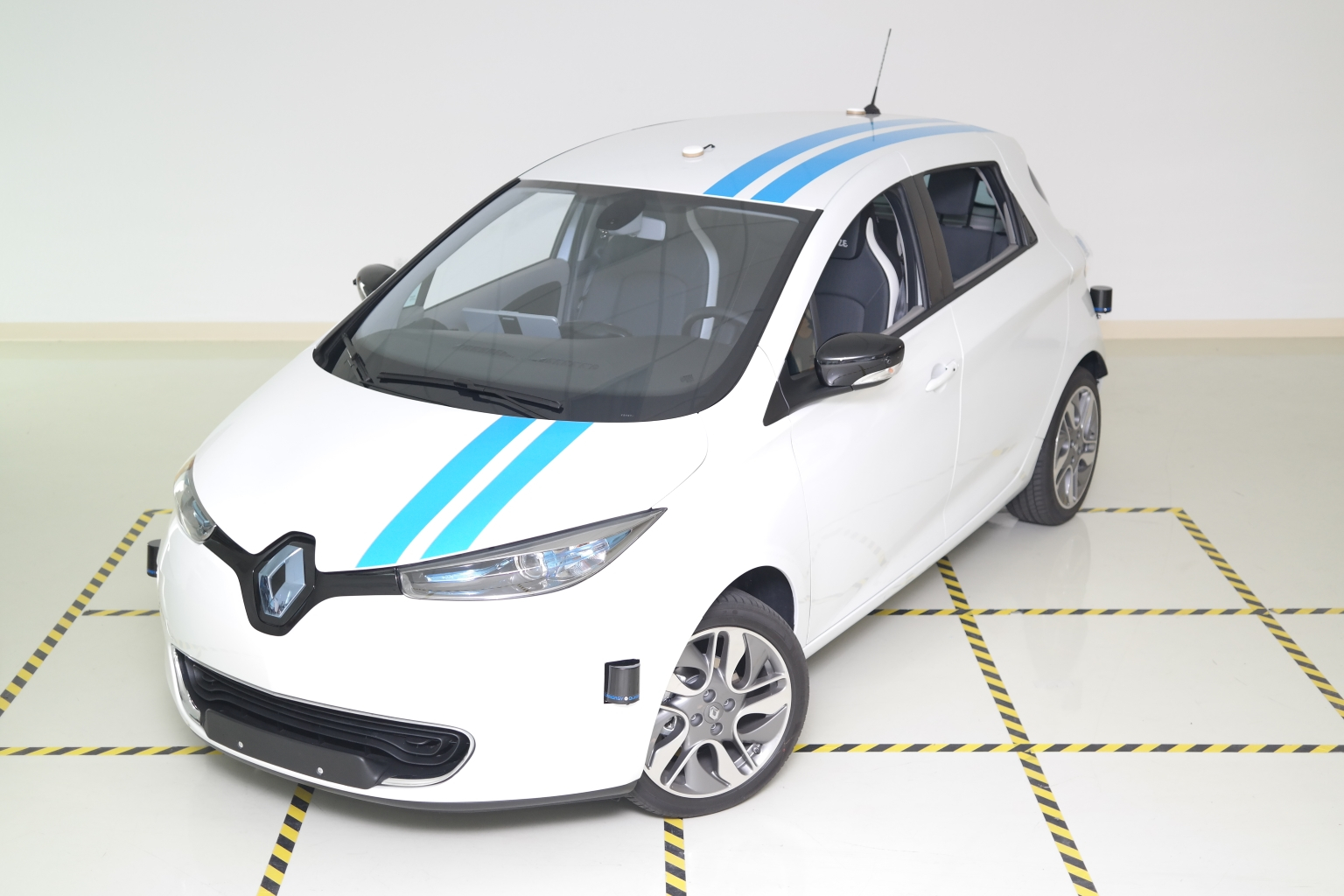 Renault presents Callie, a vehicle equipped with the firm's new autonomous control system. u00e2u20acu201d AFP pic