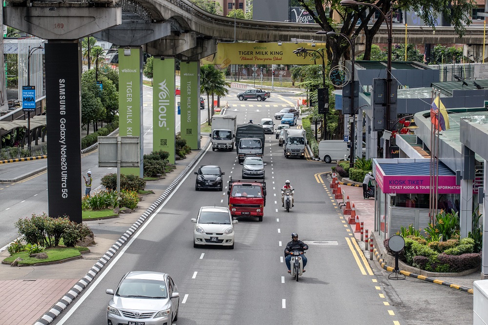 The lockdown has proved challenging to Malaysians and Malaysian businesses . —  Picture by Firdaus Latif 