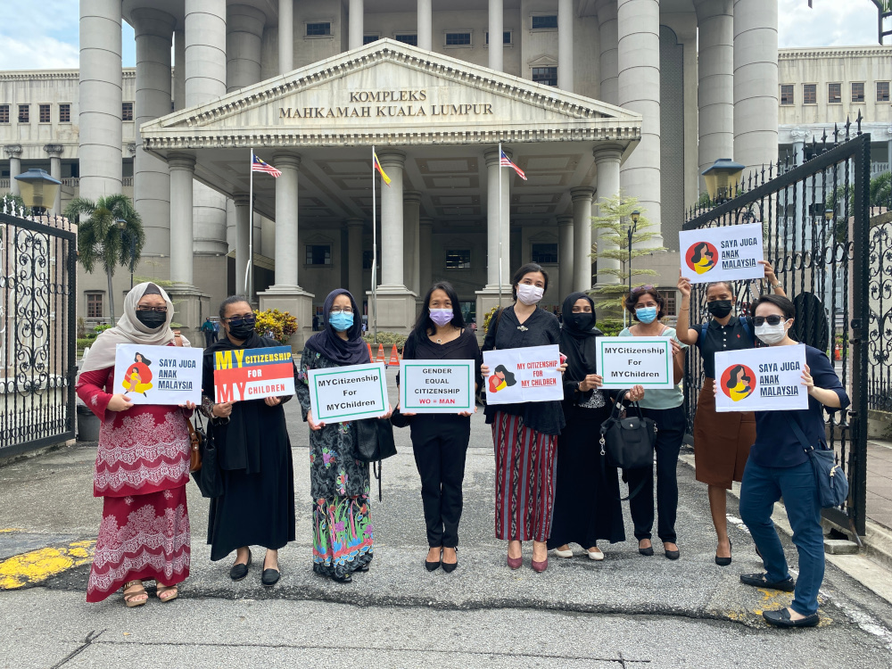 Malaysian mothers with children born overseas face hurdles in getting citizenship for their children. — Picture courtesy of Family Frontiers