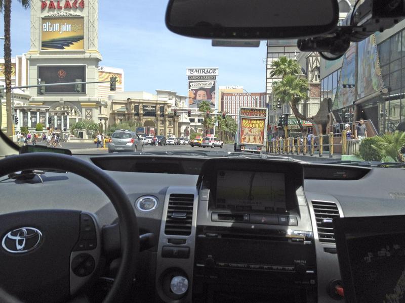 Handout photo courtesy of the Nevada Department of Motor Vehicles shows a Google self-driven car in Las Vegas, Nevada, May 1, 2012. u00e2u20acu201d Reuters